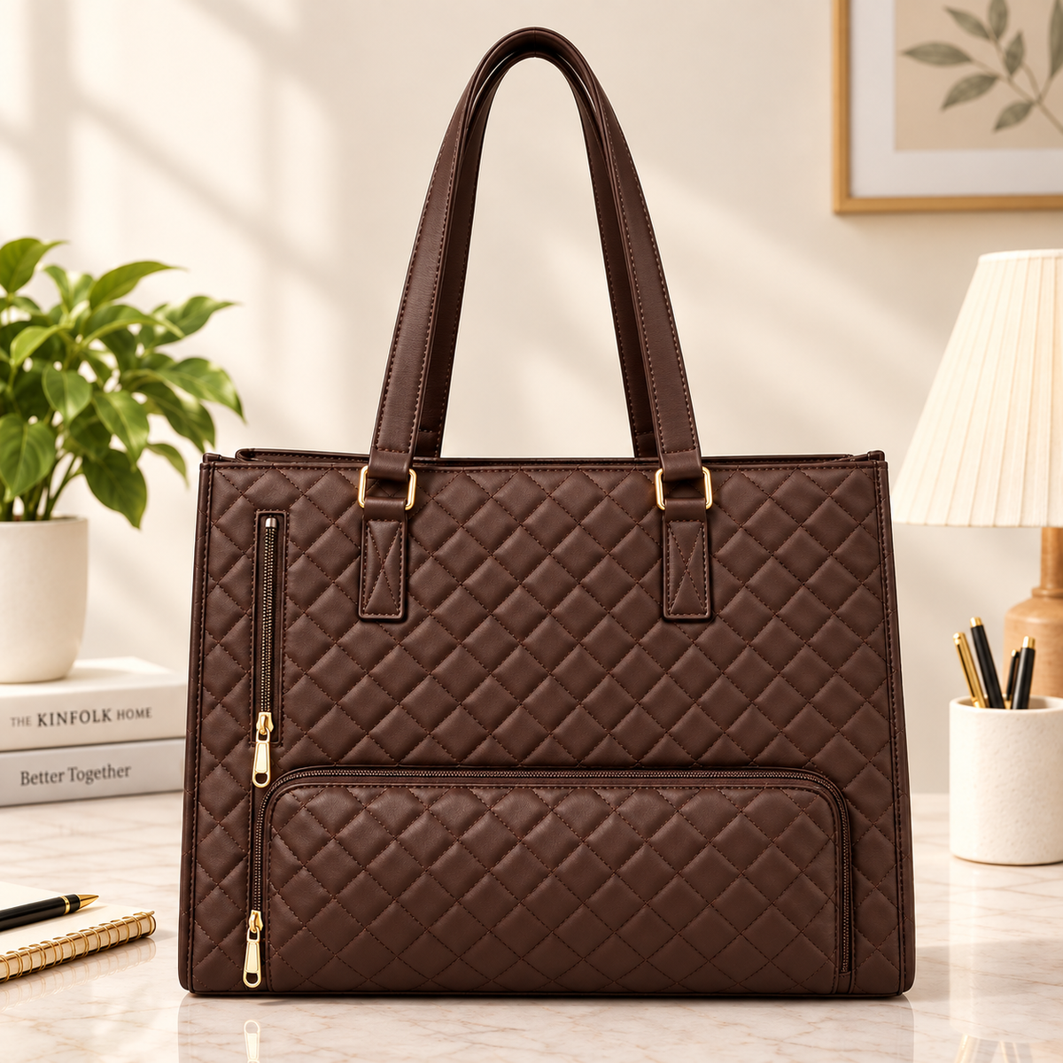 Everyday Luxe Laptop Tote
