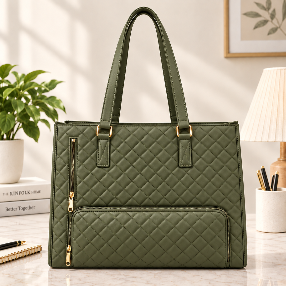 Everyday Luxe Laptop Tote