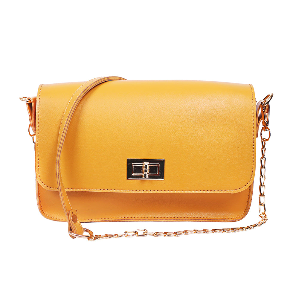 Siri Mustard Crossbody Bag