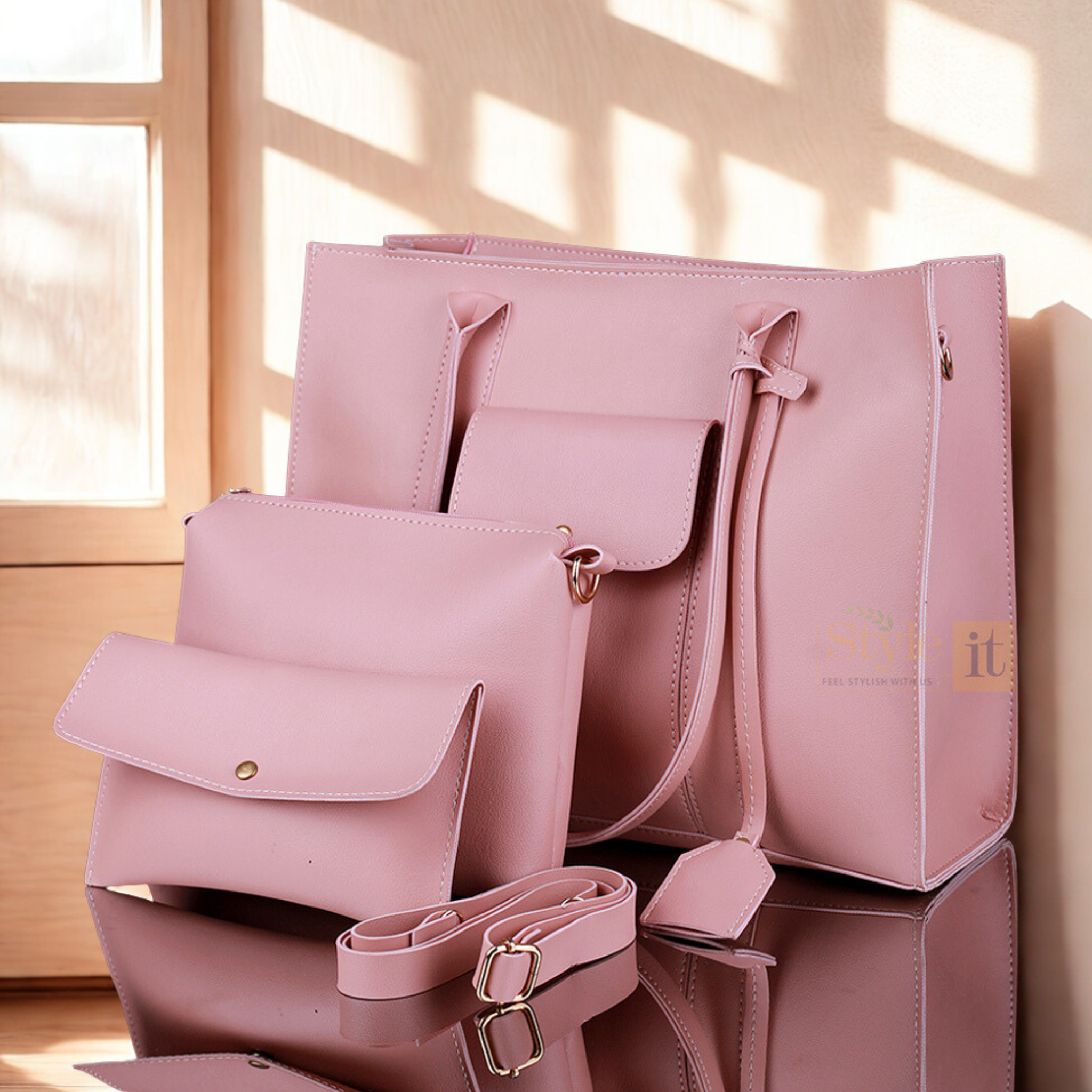 Triplet Tote Set