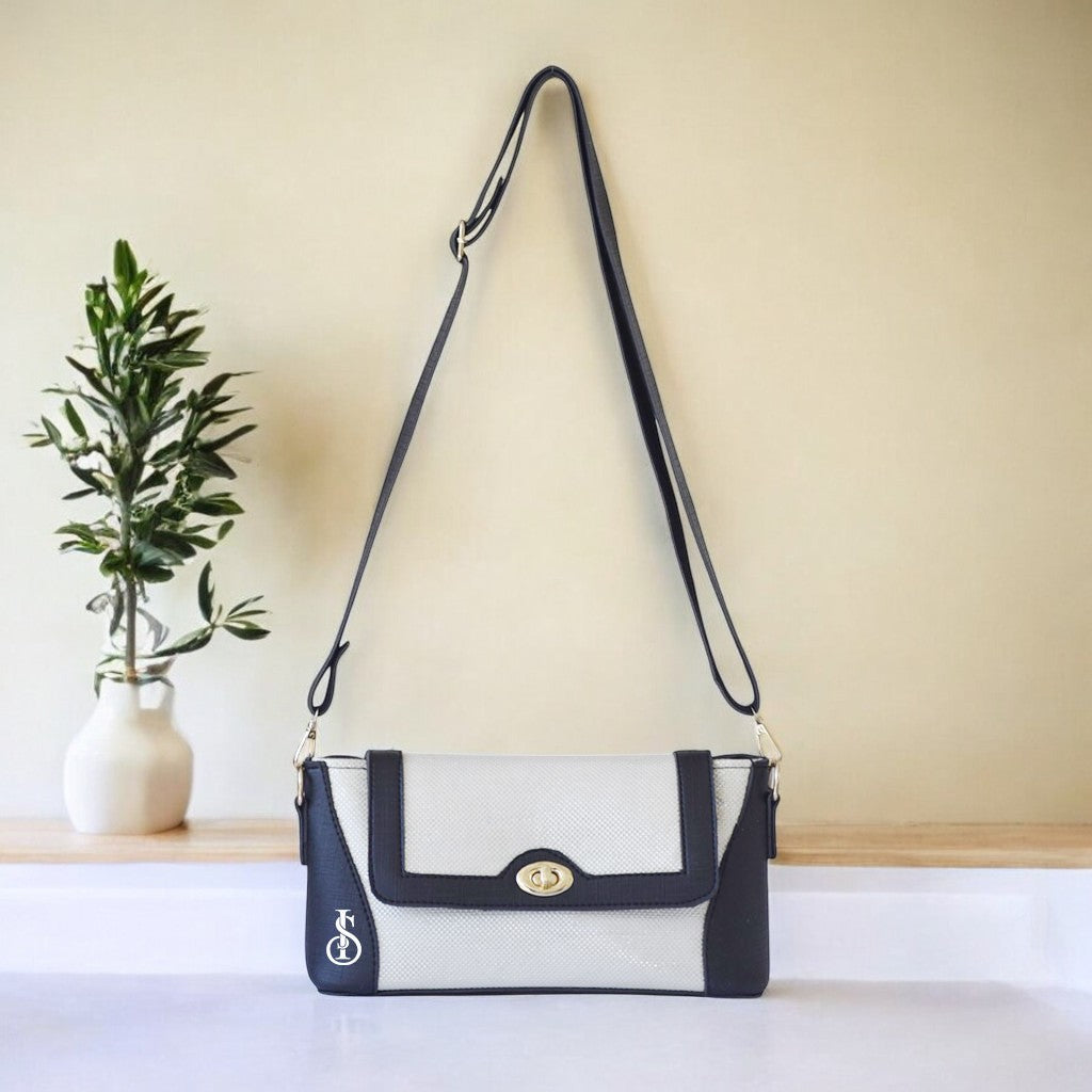 Black Chamki Festive Shoulder Bag