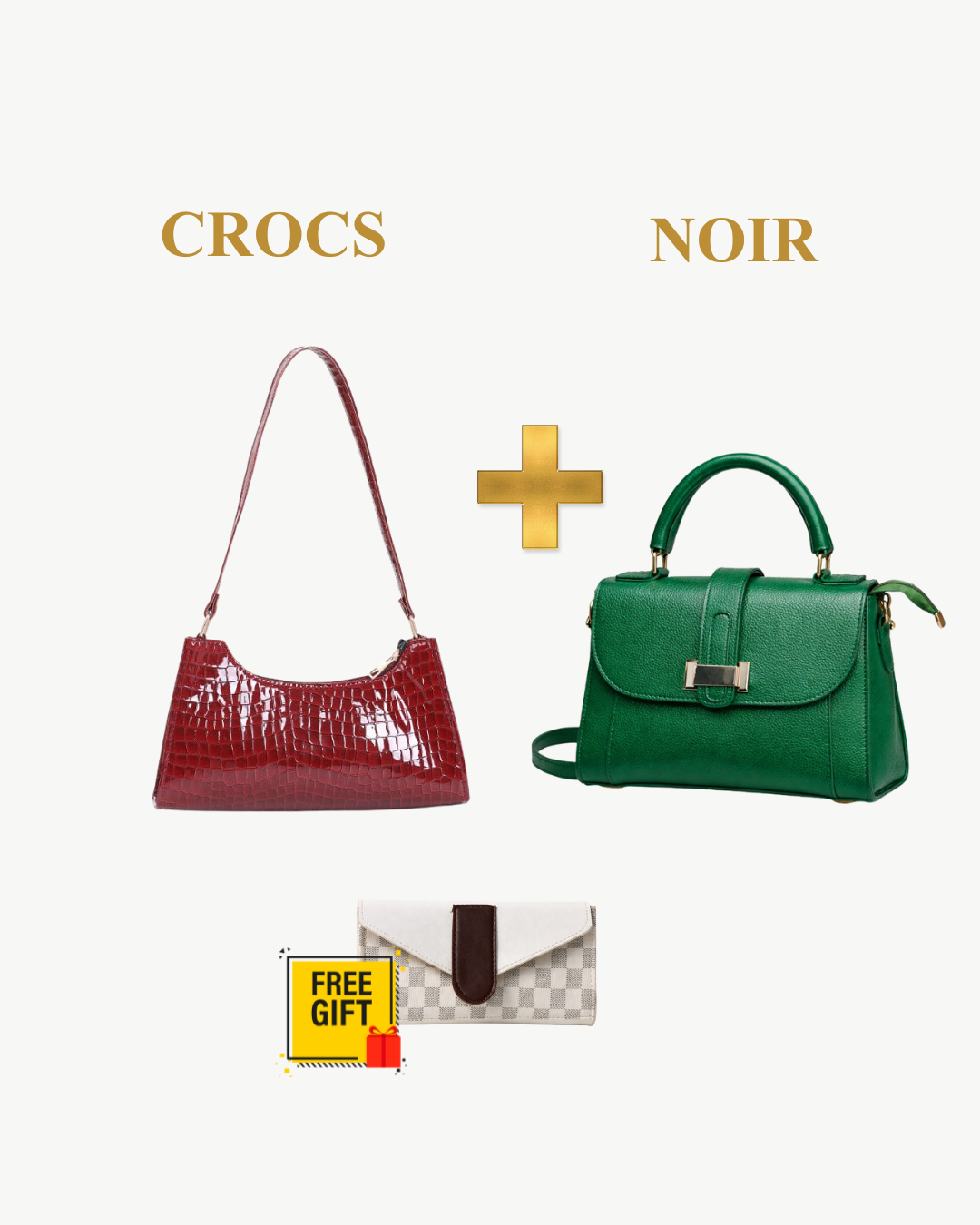 Deal 14 - Noir + Crocs