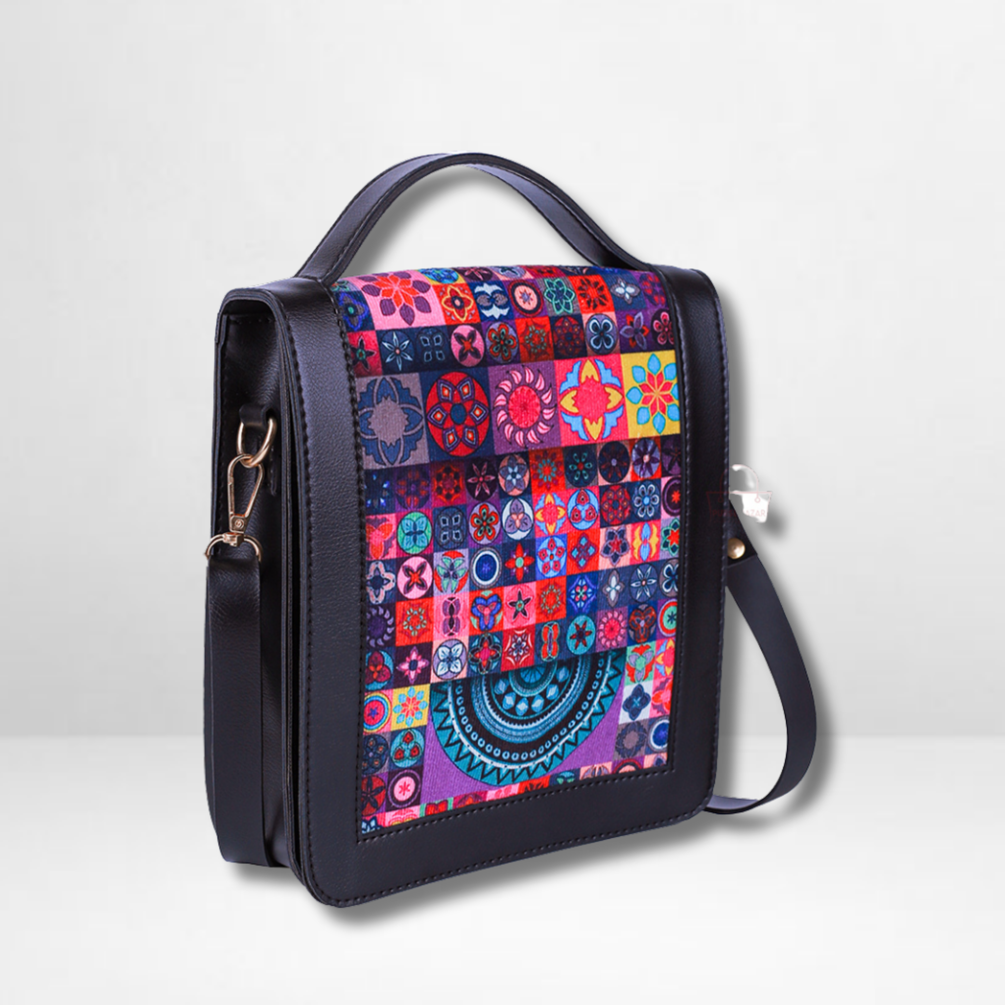 Spectrum Black Crossbody Bag