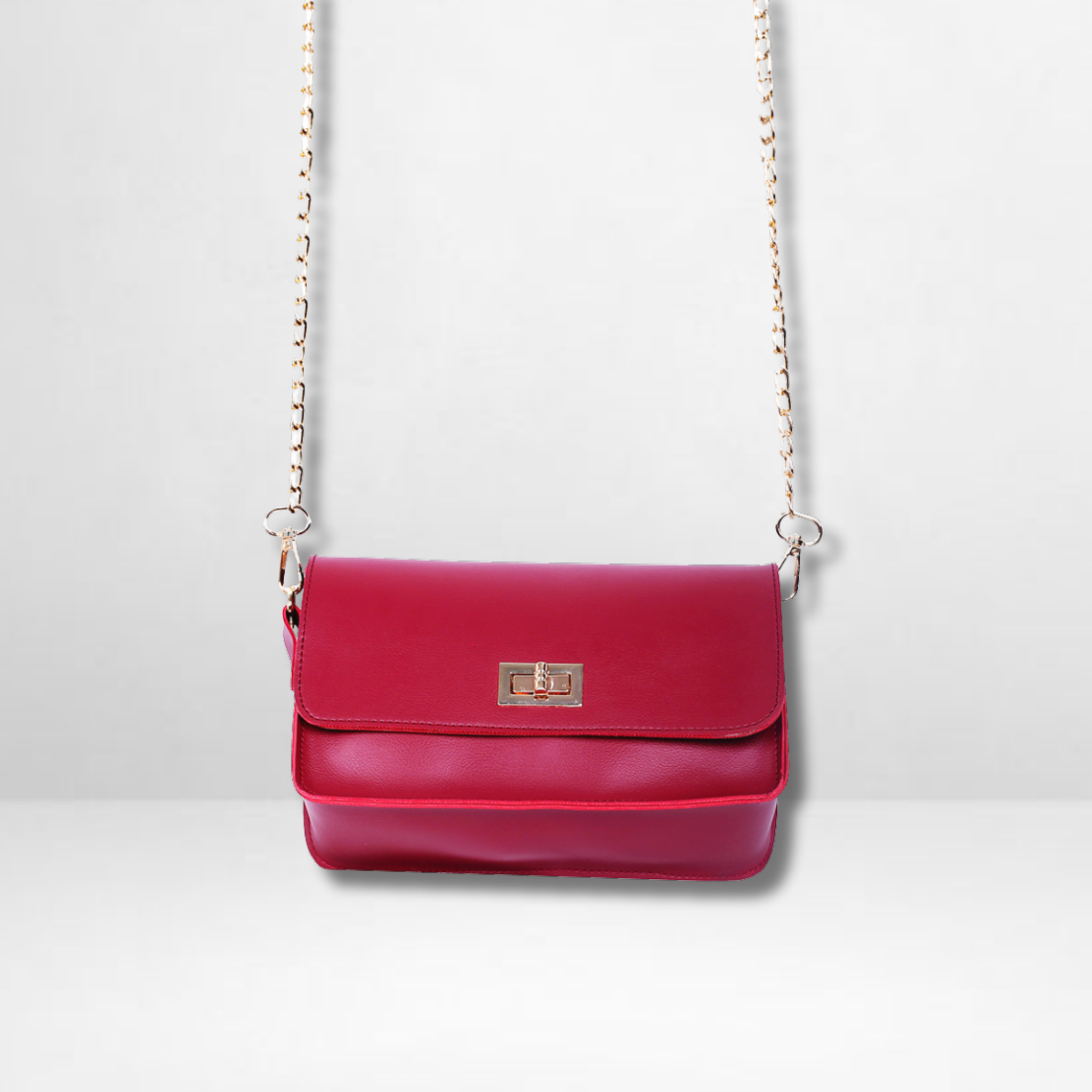 Siri Maroon Crossbody Bag