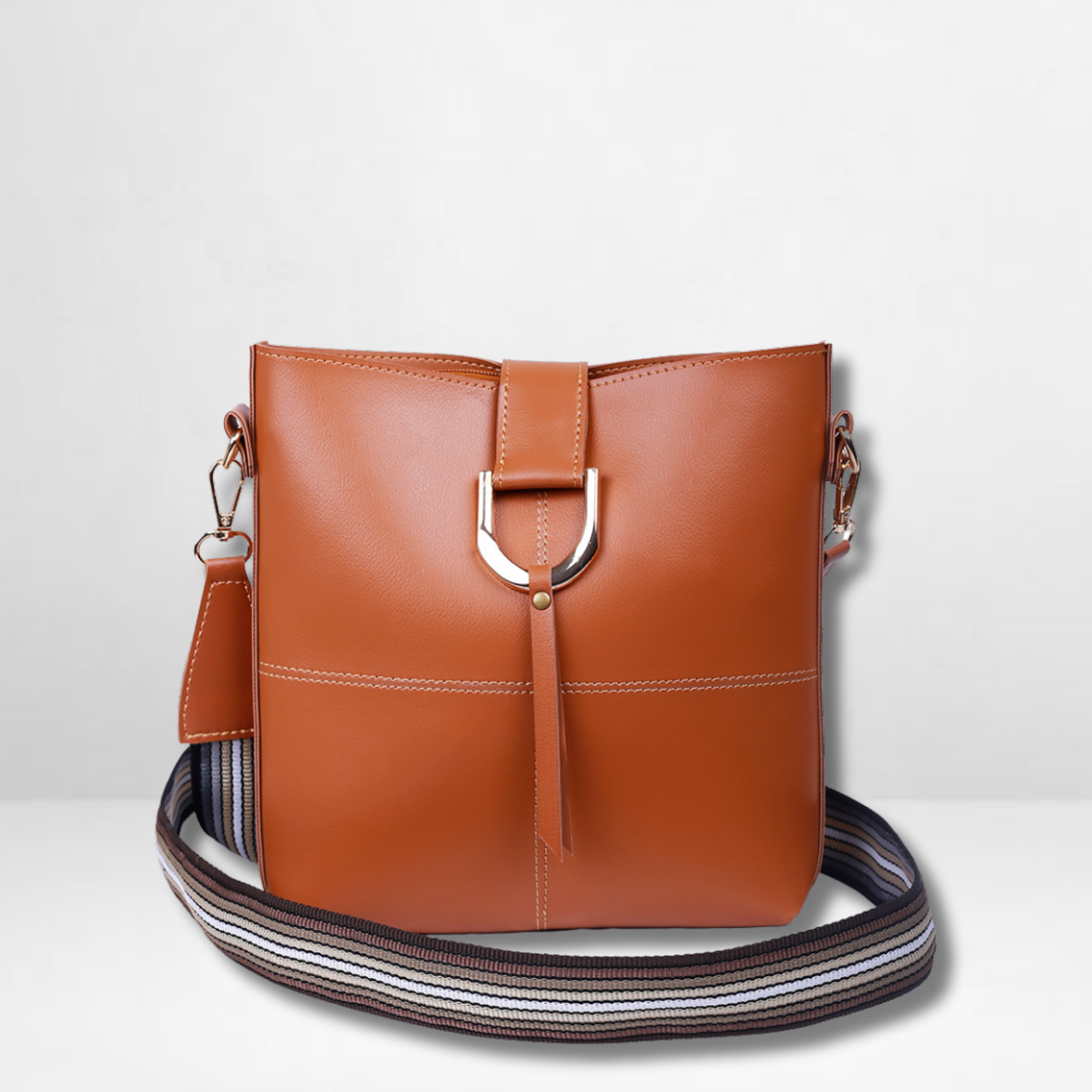 Simba Brown Crossbody Bag