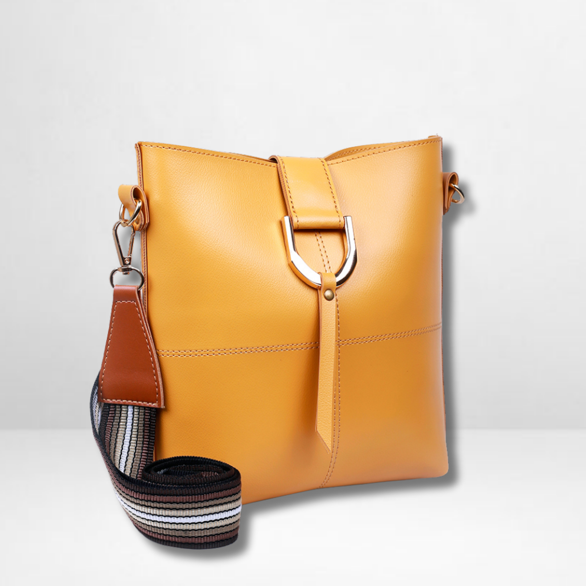 Simba Mustard Crossbody Bag
