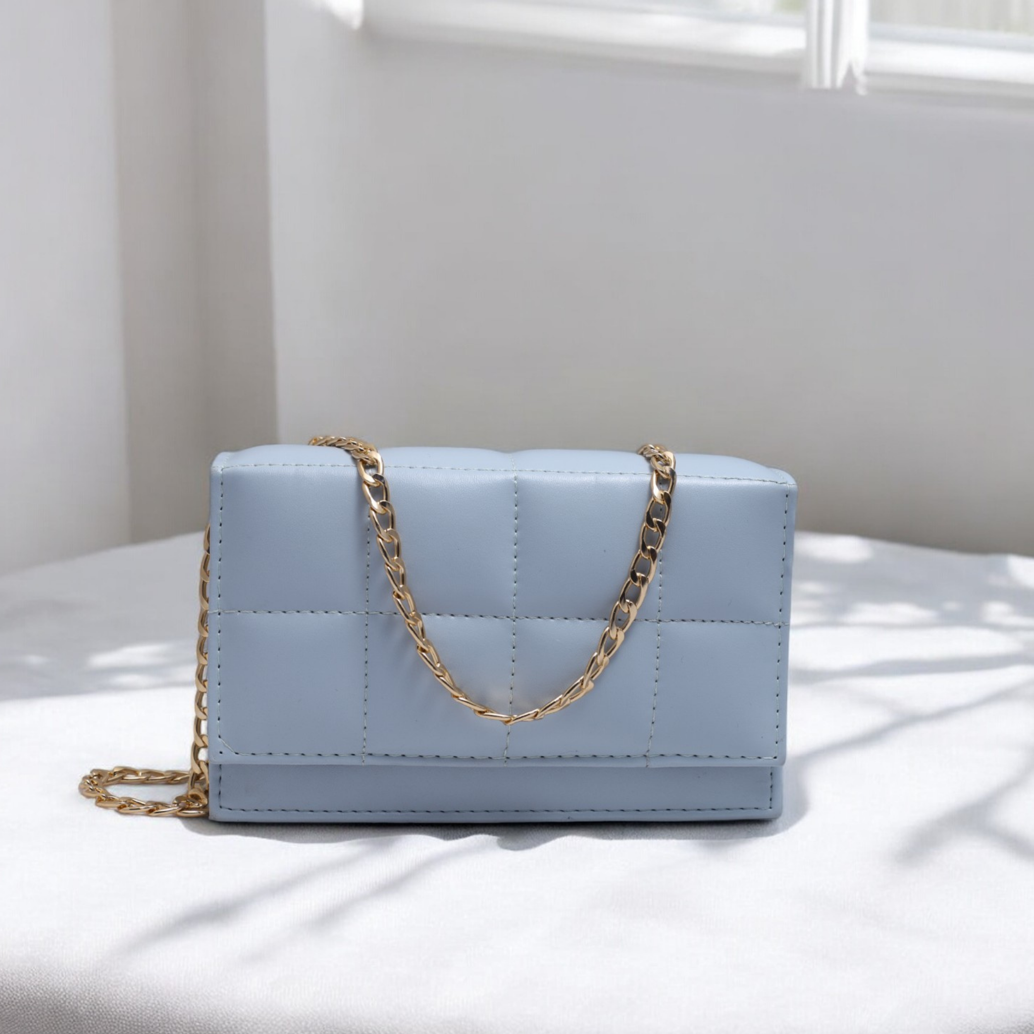 LuxeCross Black Crossbody Bag