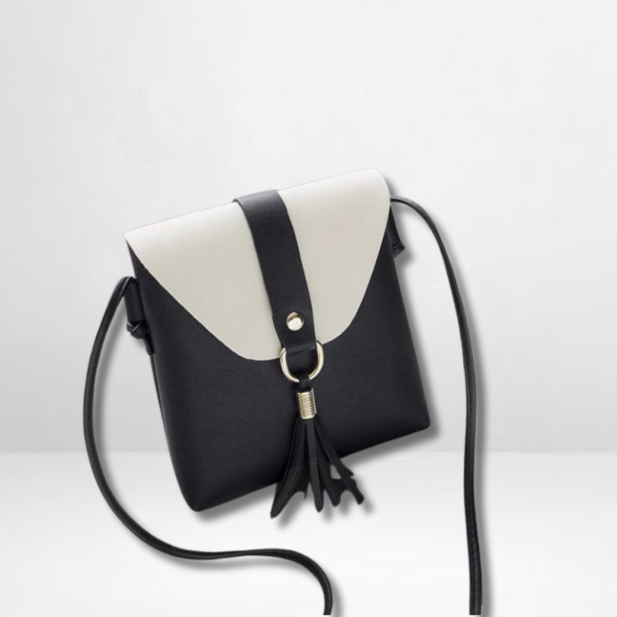 Cozy Black Crossbody Bag