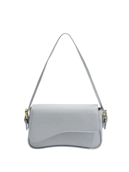 Grace Arc White Shoulder Bag