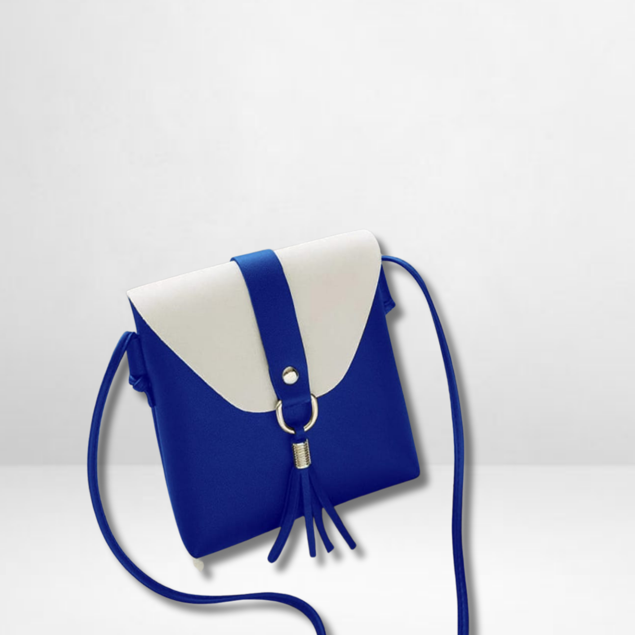 Cozy Blue Crossbody Bag