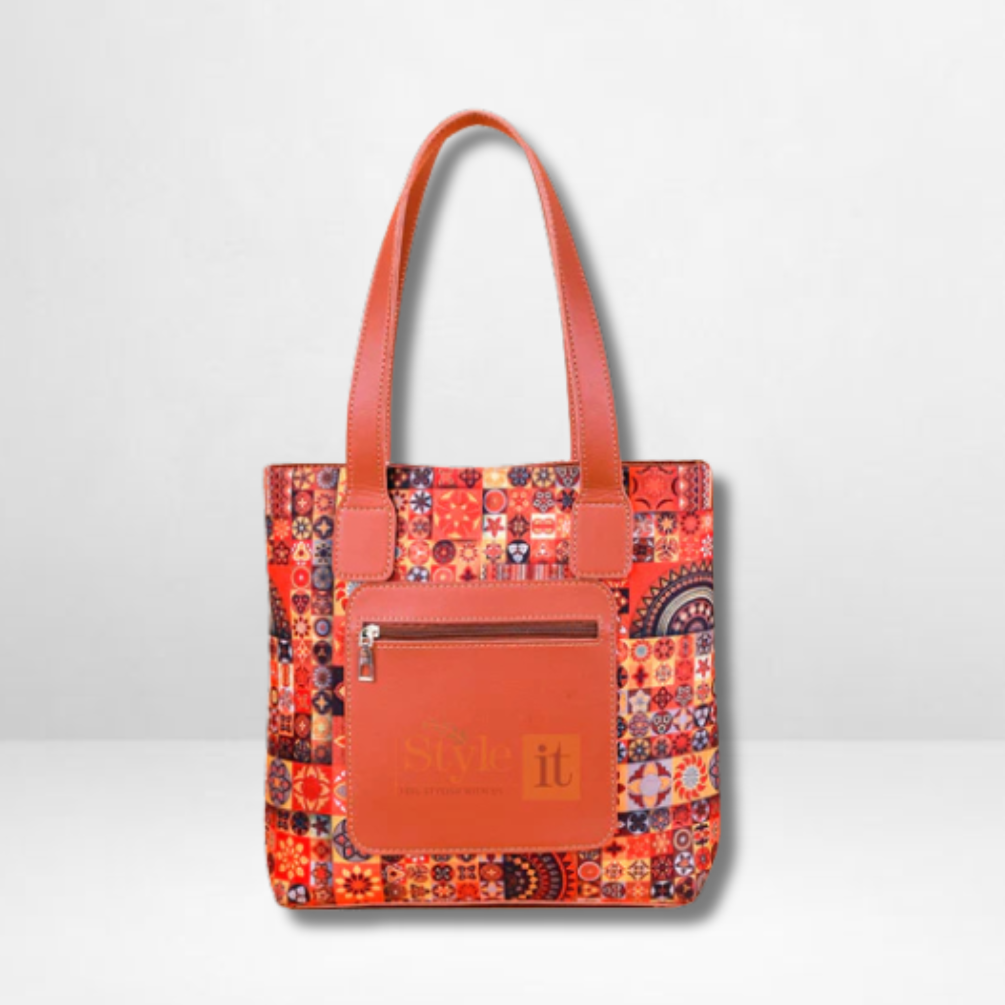 Omni Brown Tote Bag