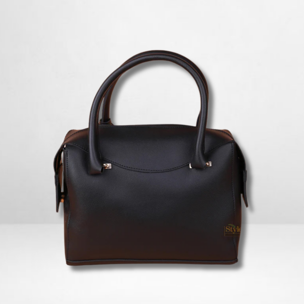 Black Elegenza Zipper Handbag