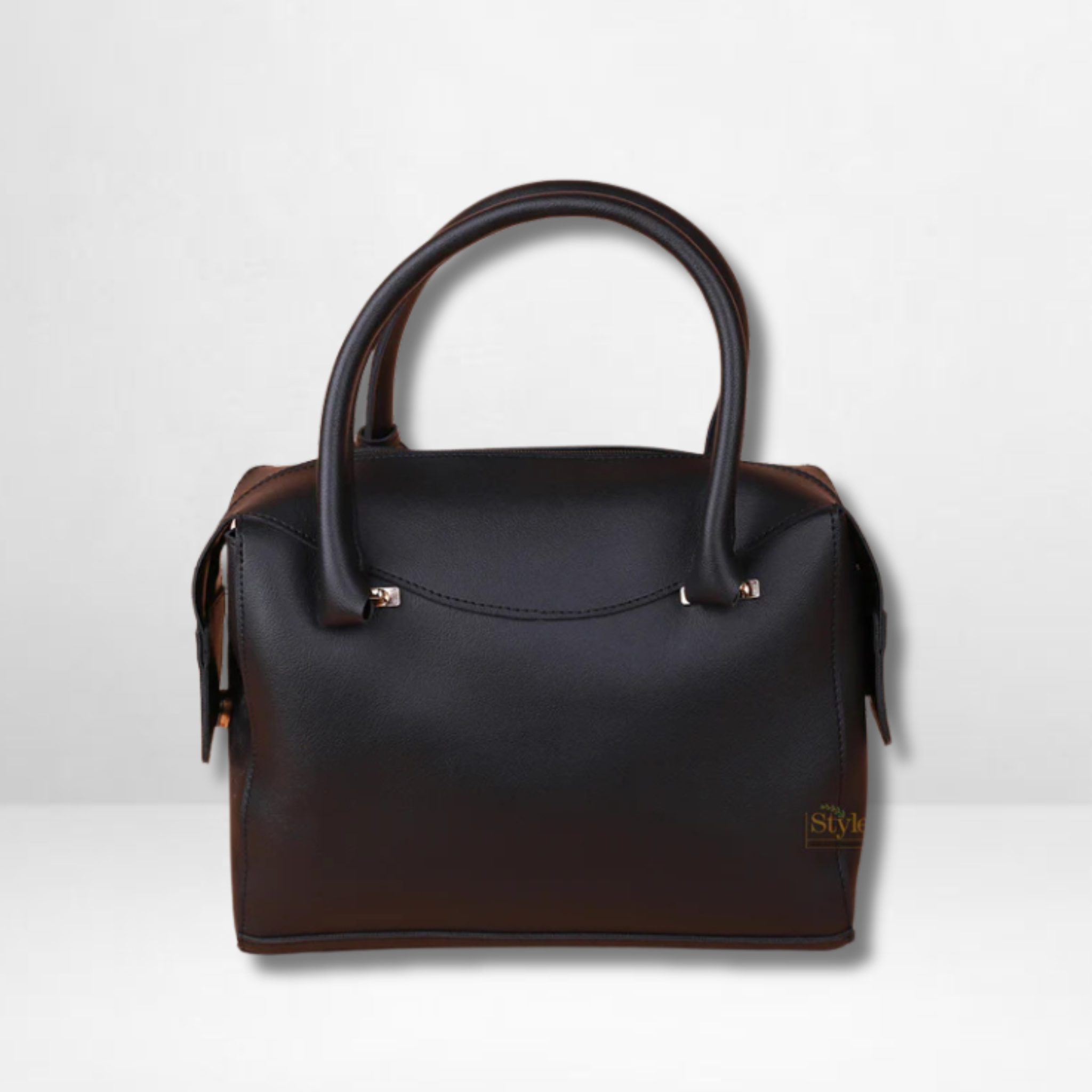 Black Elegenza Zipper Handbag