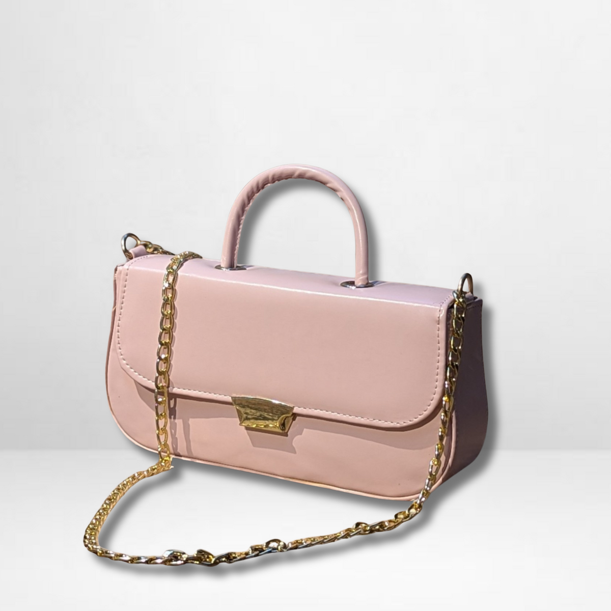Aura Chain Purple Crossbody Bag