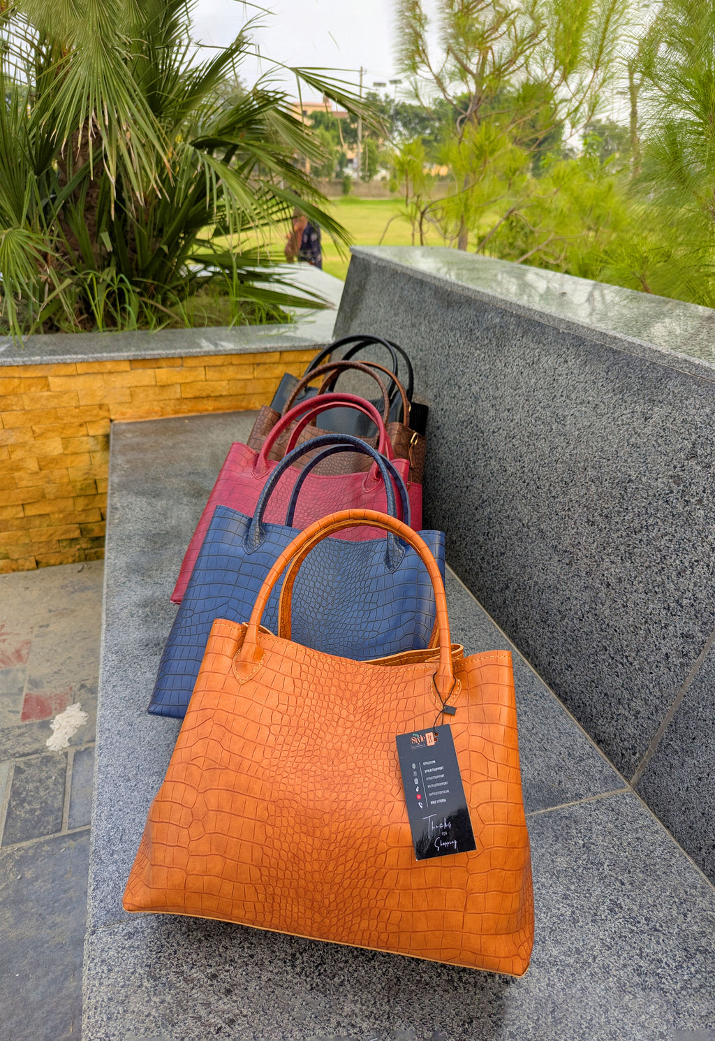 Chocho Brown Satchel Handbag