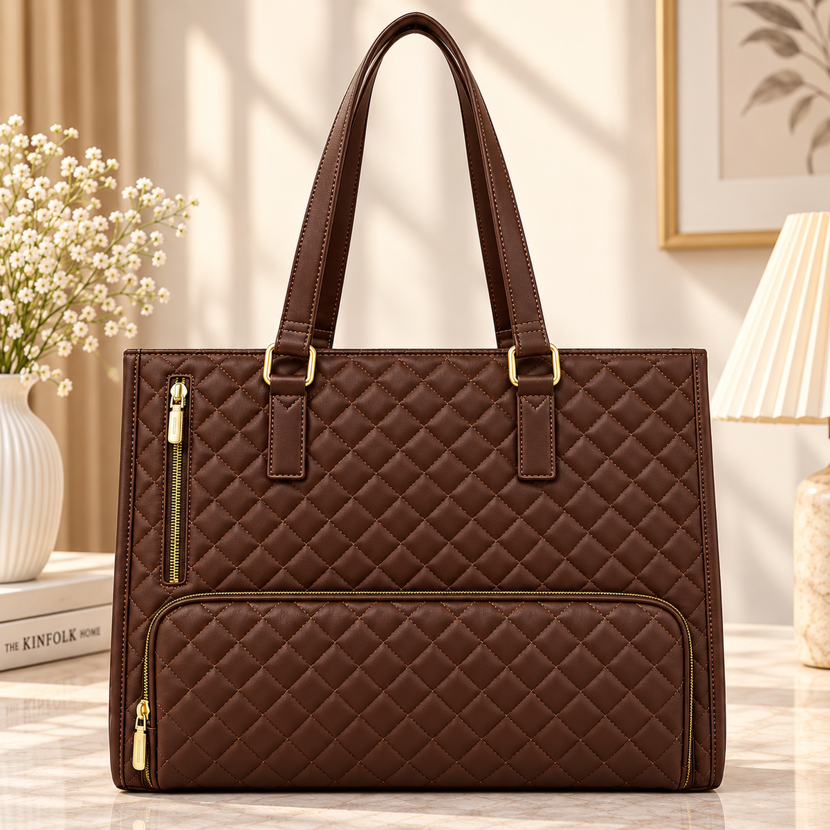 Everyday Luxe Laptop Tote