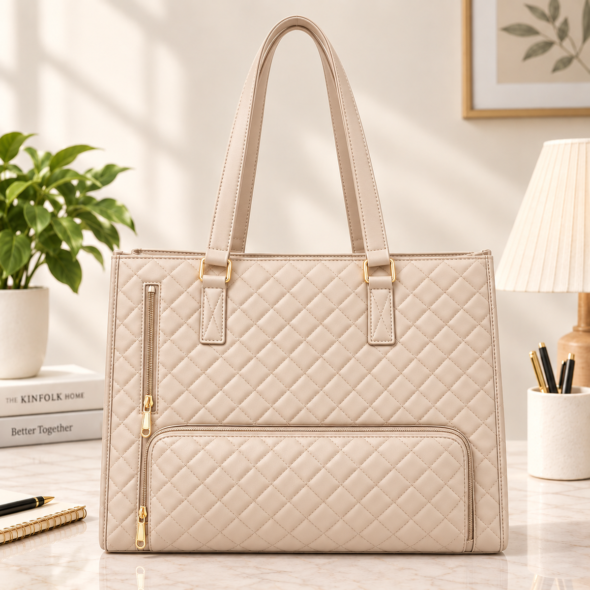 Everyday Luxe Laptop Tote