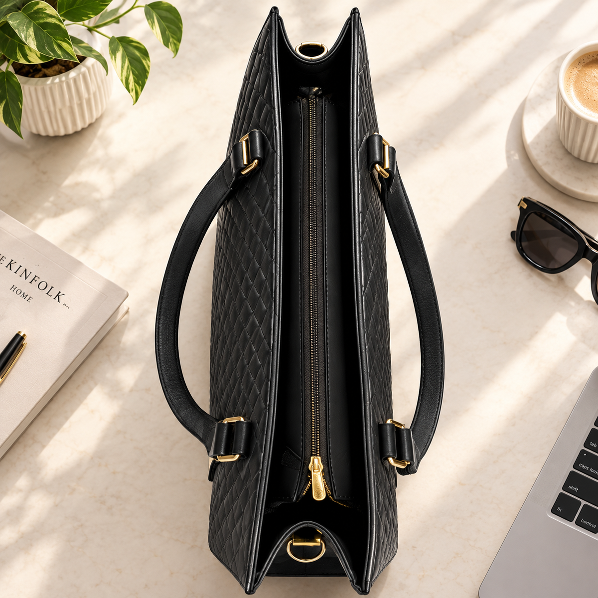 Everyday Luxe Laptop Tote