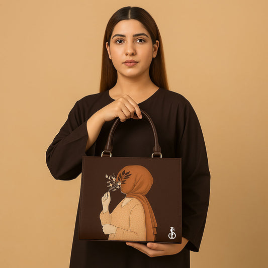 Canvas Charm- Chocho brown