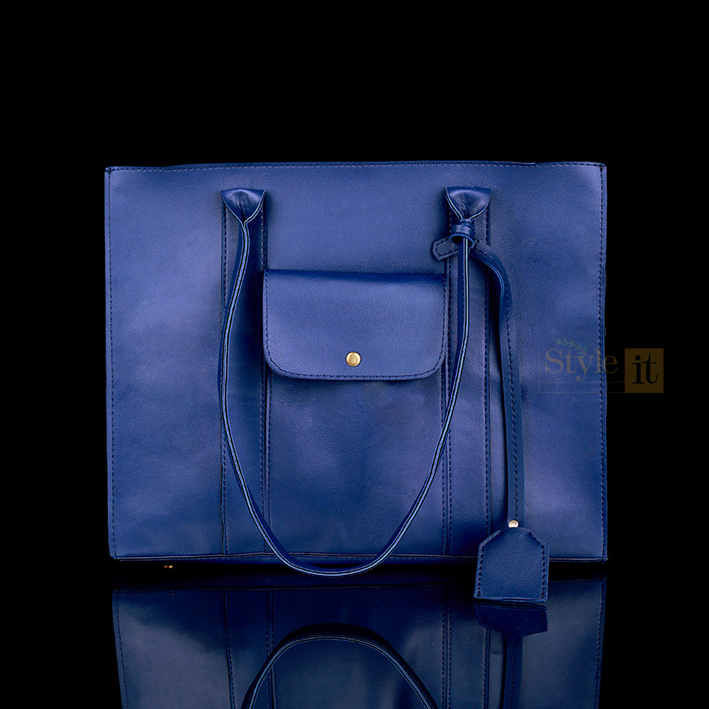 Triplet Blue Tote Set