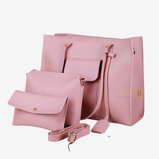 Triplet T-Pink Tote Set