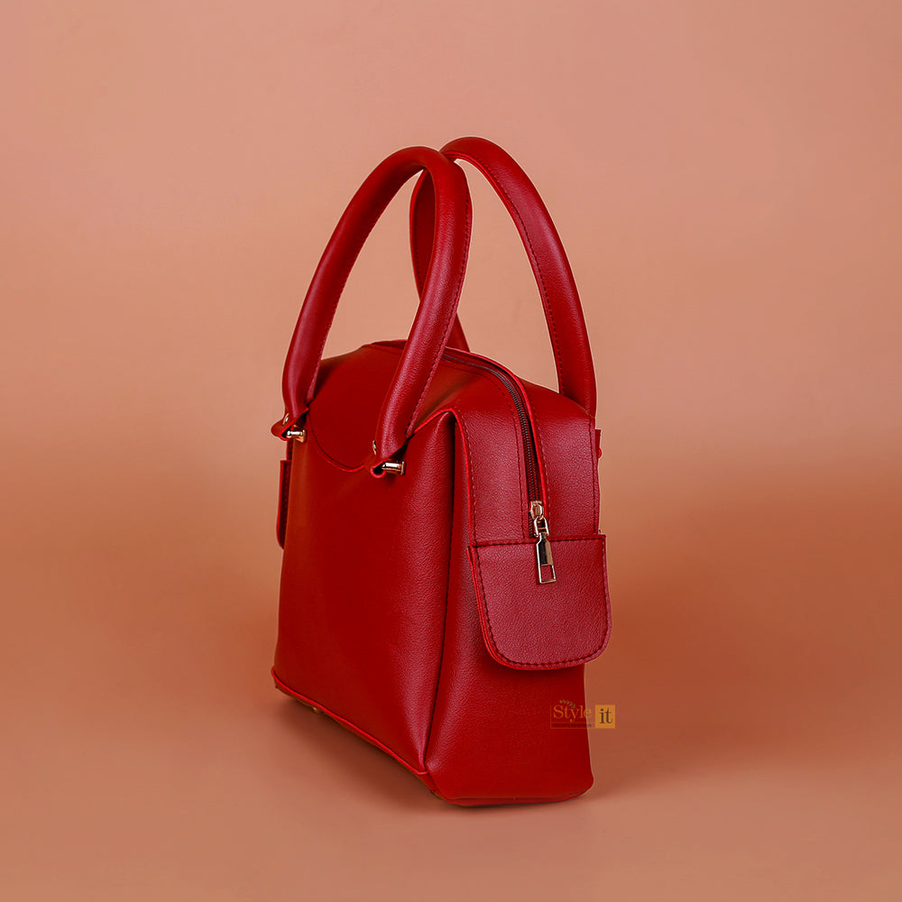Eleganza Brown Handbag