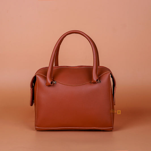 Eleganza Brown Handbag