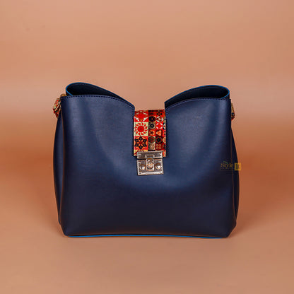 EASE BLUE BUCKET TOTE