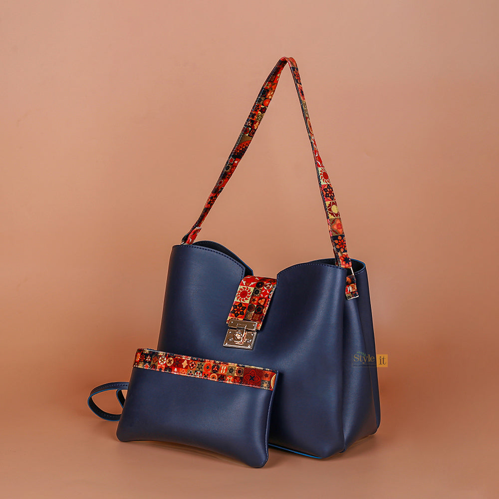 EASE BLUE BUCKET TOTE