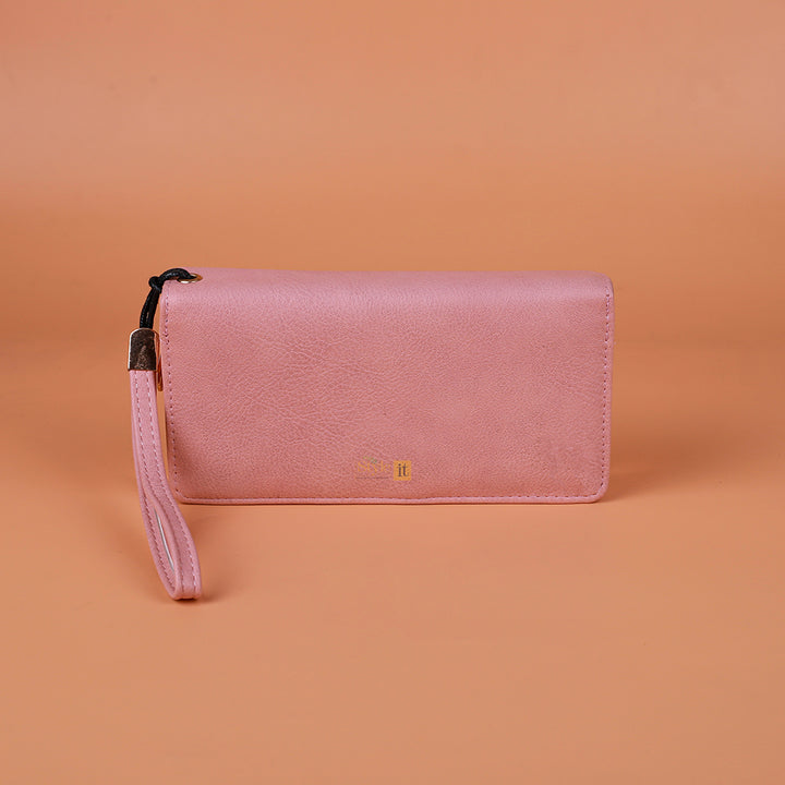 Styleit Pink Leather Luxe Elegance