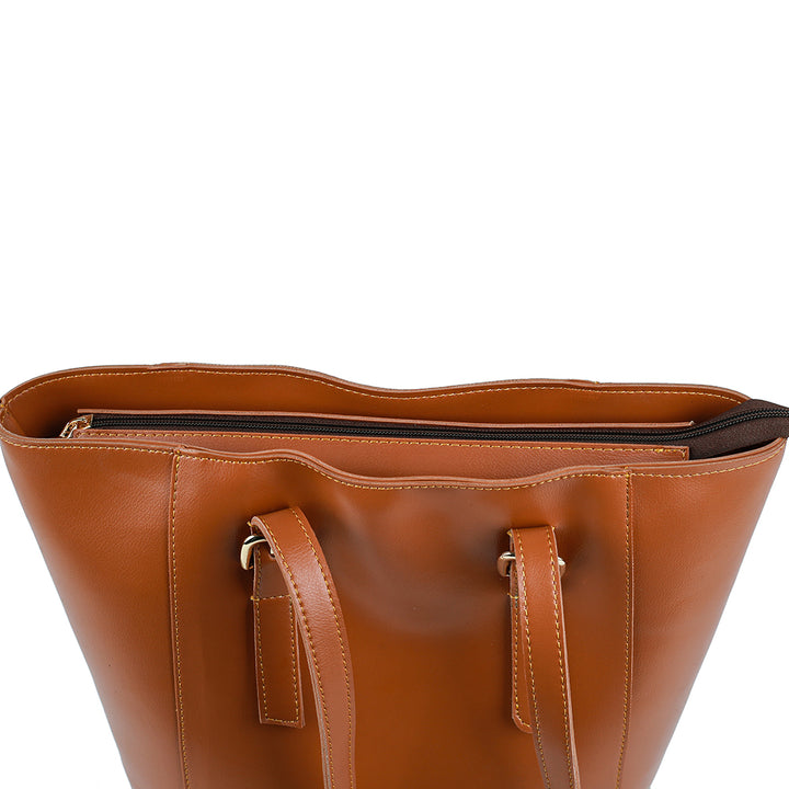 Styleit Brown Timeless Elegance Tote