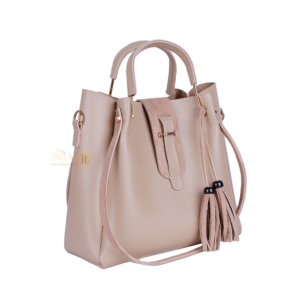Scooby Cream 3 Pcs Handbag