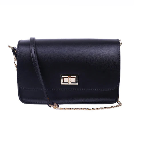Siri Black Crossbody Bag