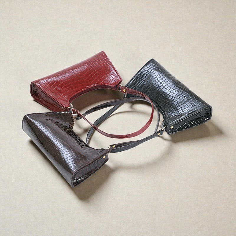Styleit Croc Shoulder Crossbody Bag