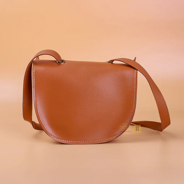 Angry Bird Brown Kids Crossbody Bag