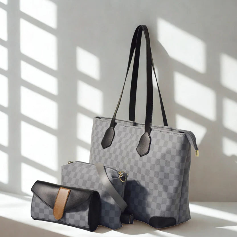 Deal 11 - Timeless + Pleated + Checkered Handbag