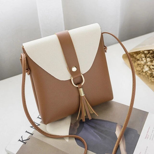 Cozy Brown Crossbody Bag