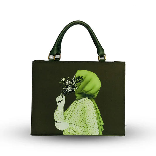 Canvas Charm- Green