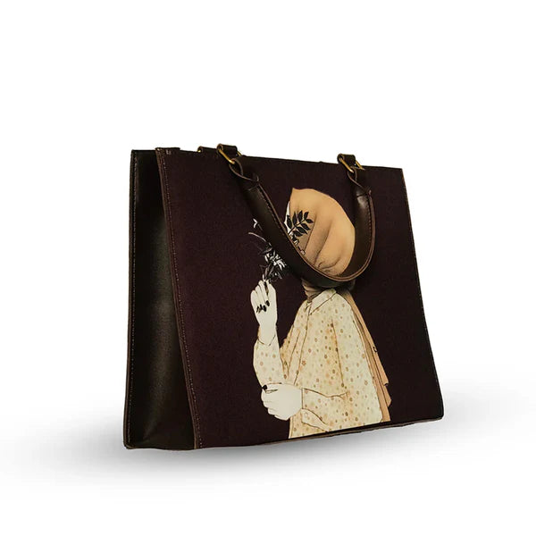 Canvas Charm- Chocho brown