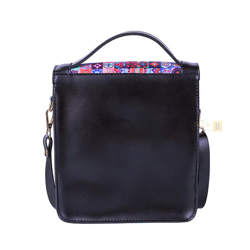 Spectrum Black Crossbody Bag