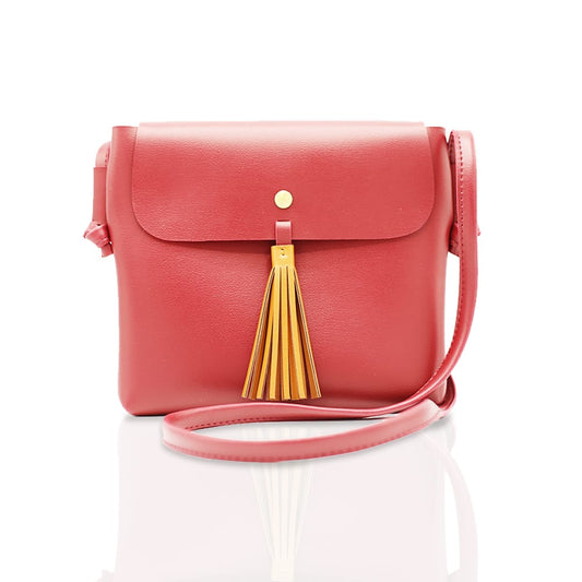 Joan Maroon Tussle crossbody