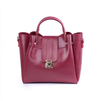 Swag Maroon 3 Pcs Handbag
