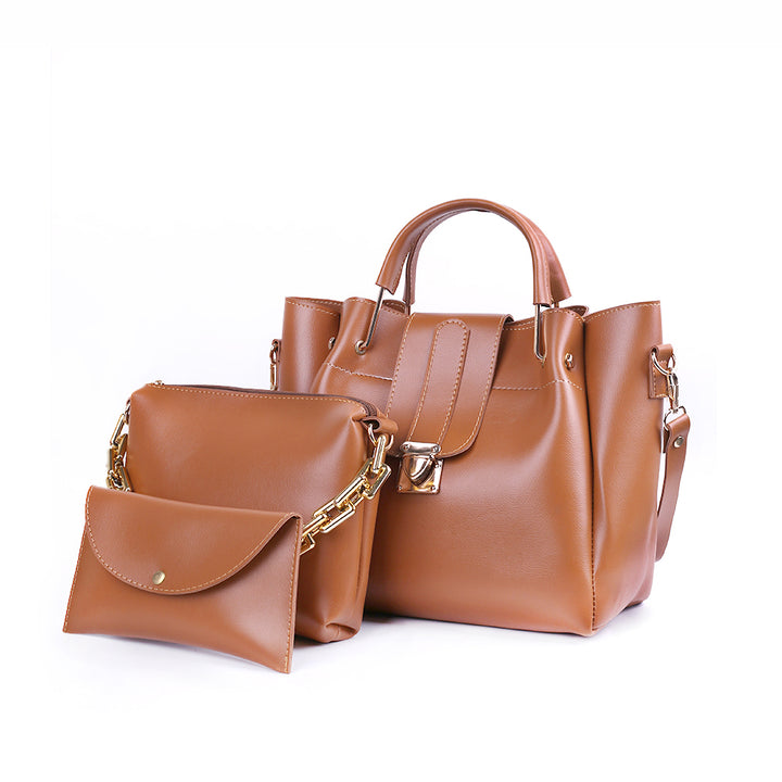 Swag Brown 3 pcs Handbags