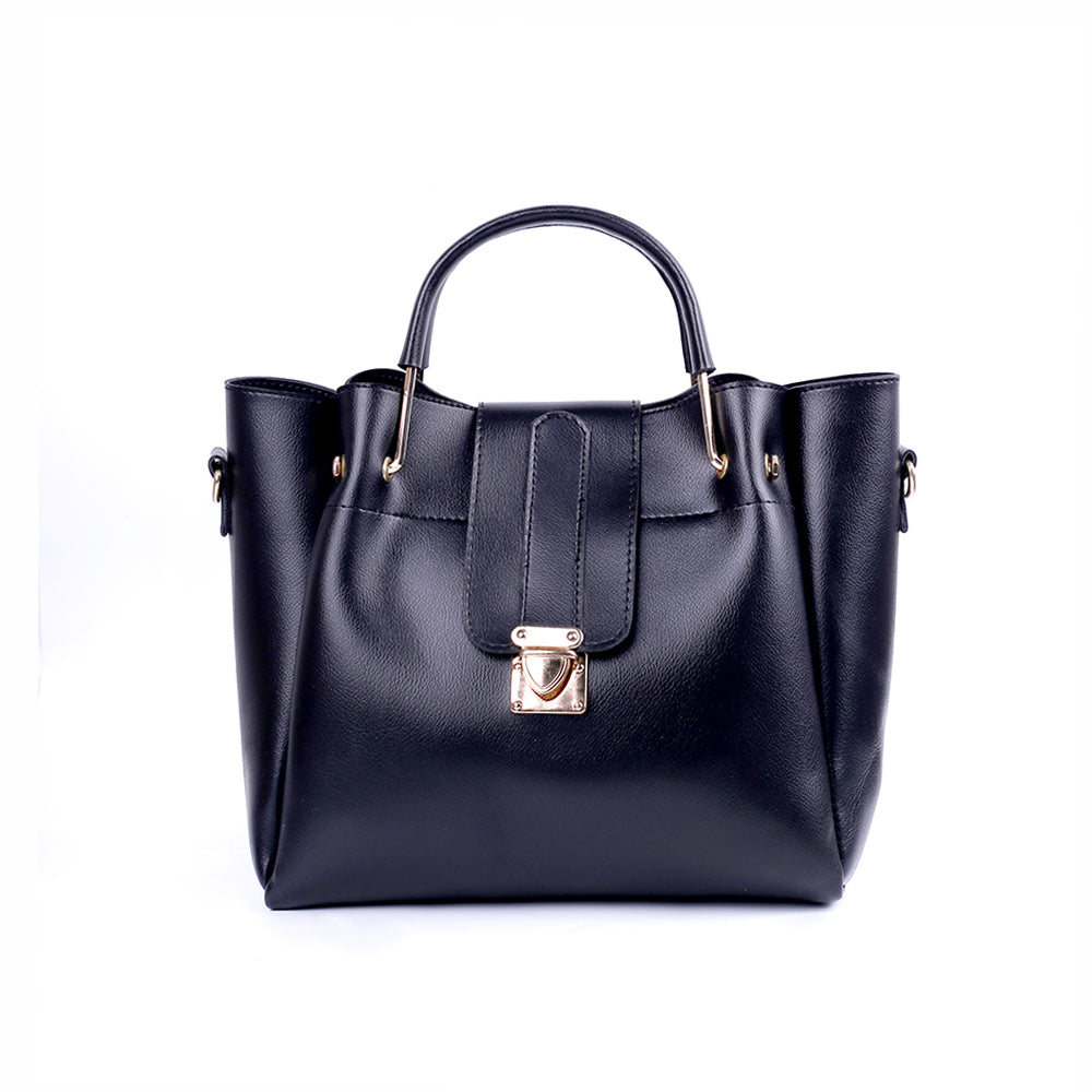 Swag Black 3 Pcs Handbag