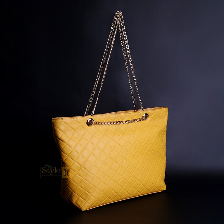 Diamond Yellow Tote Bag
