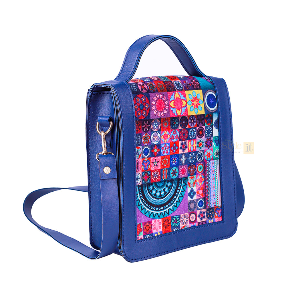 Spectrum Blue Crossbody Bag