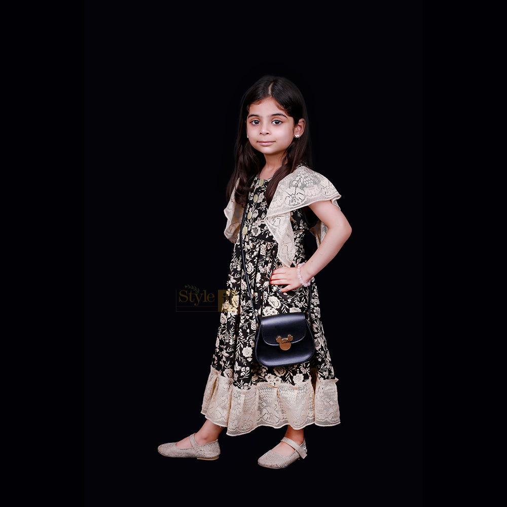 Little Micky Mouse Black Bag For Kids