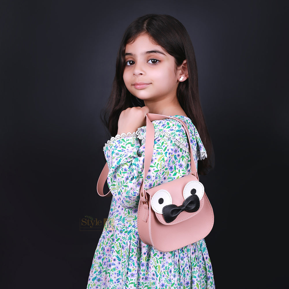 Kitty T-Pink Crossbody Bag