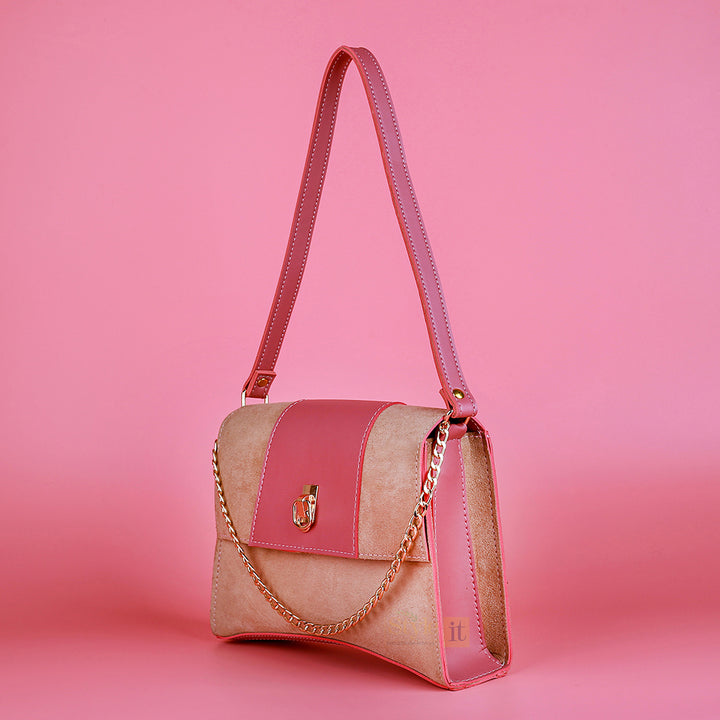 Pearl Pink Shoulder Bag