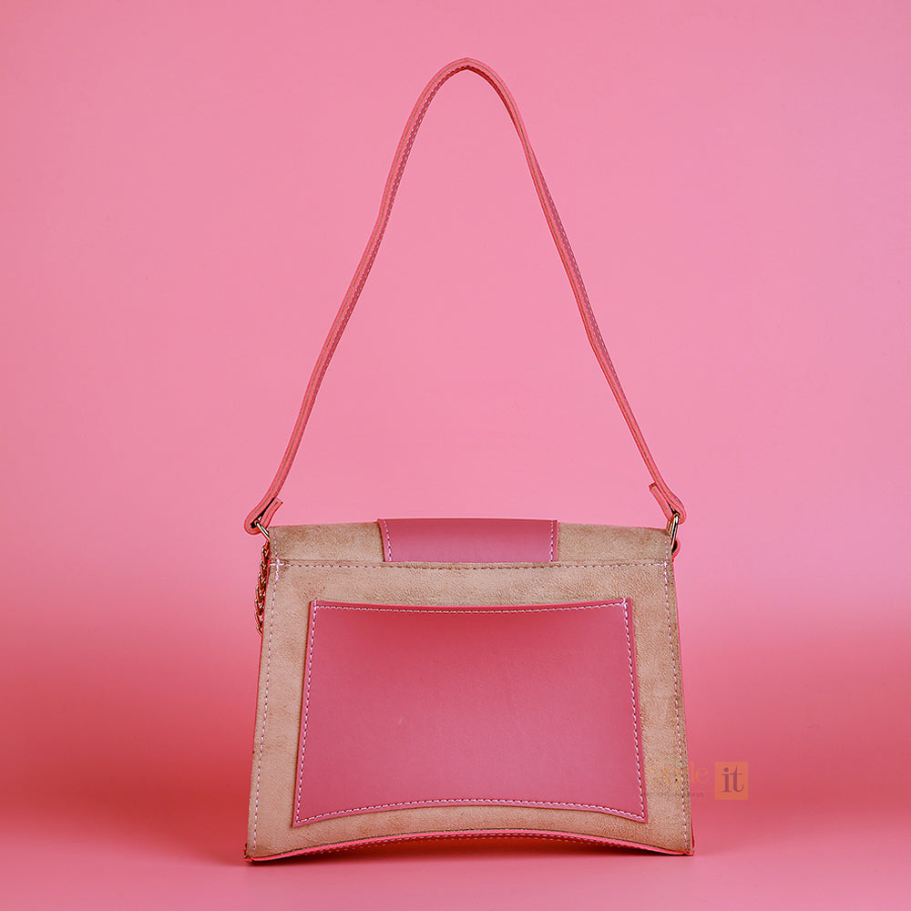 Pearl Pink Shoulder Bag